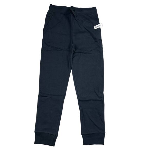 Amazon Essentials Boys XL Black Fleece Jogger Sweatpants Warm Lounge Pants - Picture 1 of 9